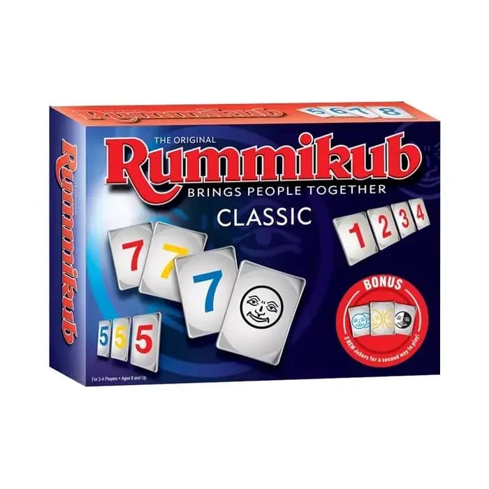 Jeu de société Rummy classique, le divertissement ultime en tuiles de Rami pour le plaisir en famill