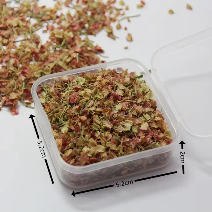 Poudre de terrain pour table de sable, matériau DIY, modèle de feuilles simulées, feuilles mortes, d