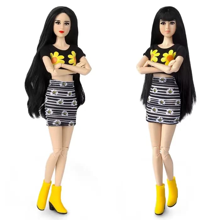 MENGF – Collection de figurines de poupées mignonnes pour jolie fille, 22 articulations rares, corps
