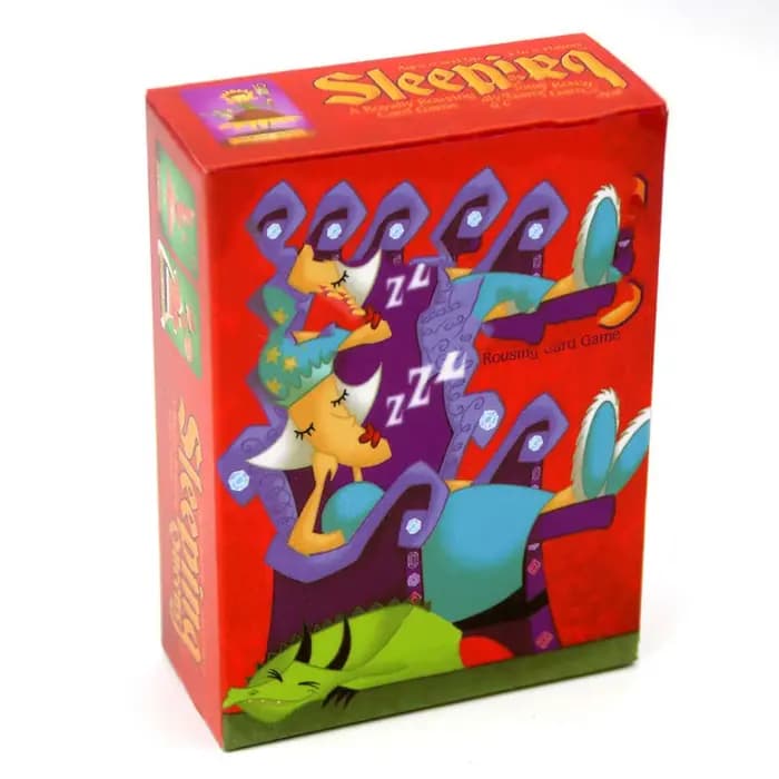 Jeu de société Full English Sleeping Queens, carte de jeu familiale, cadeau de réveil, jeu de straté