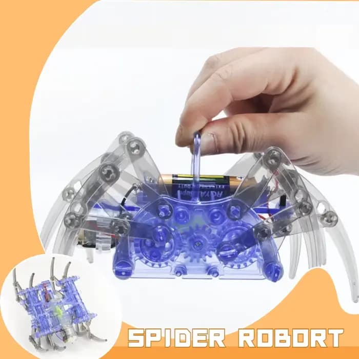 Offre spéciale nouveau Robot électrique araignée jouet bricolage tige éducative robotique assemble K