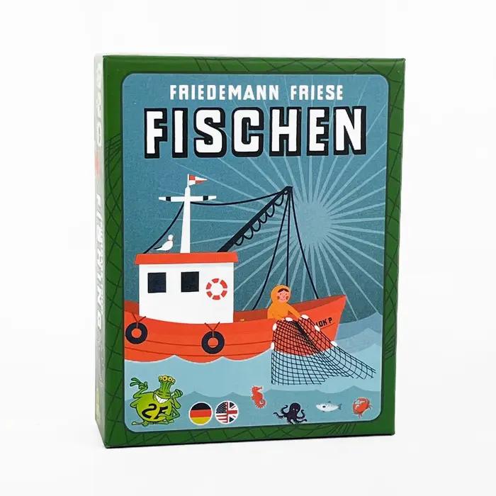 Jeu de société FISHING – Manuel en anglais et en allemand |   Jeu de cartes portable pour fête de fa