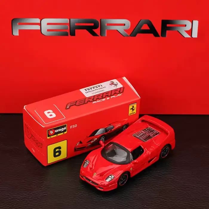 Bburago1:64 Ferrari série LAFerrari modèle petite Collection voiture alliage modèle jouet cadeau scè