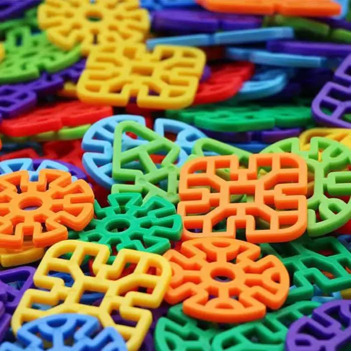 Blocs de construction géométriques Montessori pour enfants, cadeaux amusants et éducatifs, jouets de