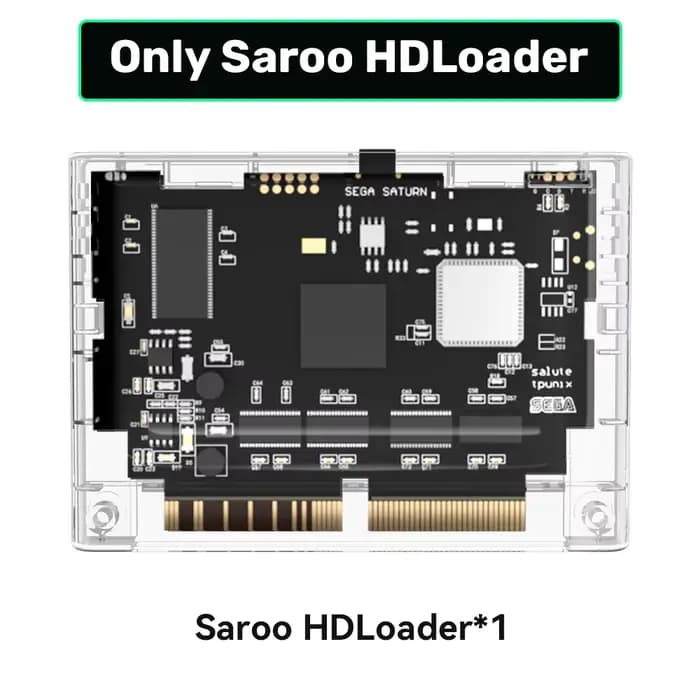 Dernier Saroo HDLoader pour Console de jeu Sega Saturn, cartouches de jeu Plug & Play avec 220 jeux 