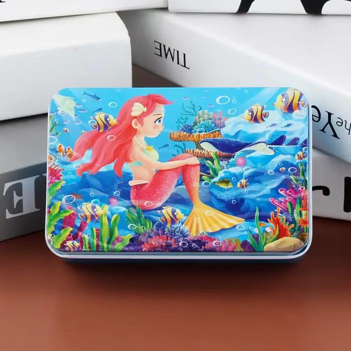 Chaud nouveau 60 pièces Puzzle en bois jouets pour enfants dessin animé véhicule Animal bois Puzzle 