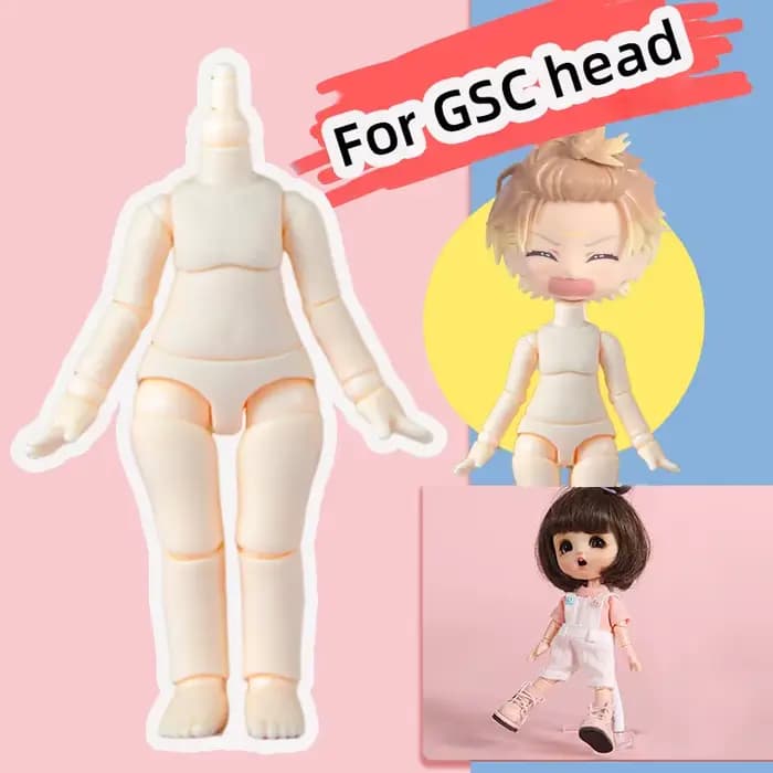 Nouveau 10 cm 11 cm BJD poupée jouets YMY corps adapté pour GSC ob11 1/12 BJD poupée corps sphérique