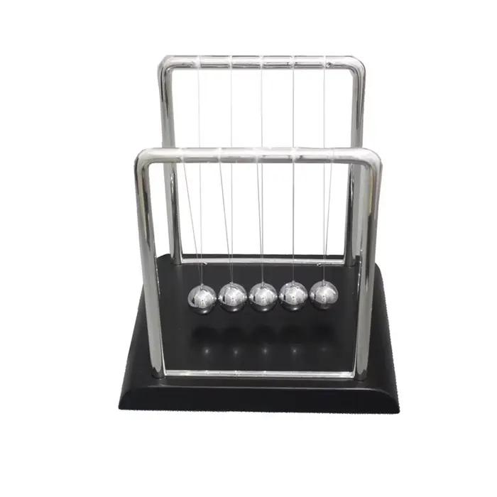Berceau de Newton, Pendule de Physique, Jouet Éducatif pour Enfants, Jouets en Métal avec Balle d'Éq