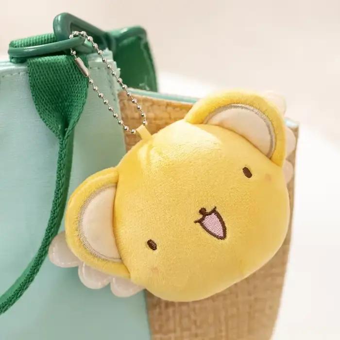 7 cm/13 cm Mini dessin animé Cardcaptor Sakura Kero jouets en peluche pendentif Anime carte Captor p