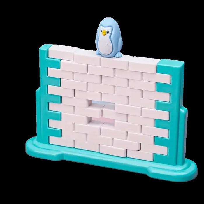 Mini Jeu Éducatif Interactif « Sauvez le Pingouin » : Blocs d'Équilibre, Entraînement à la Pensée, J