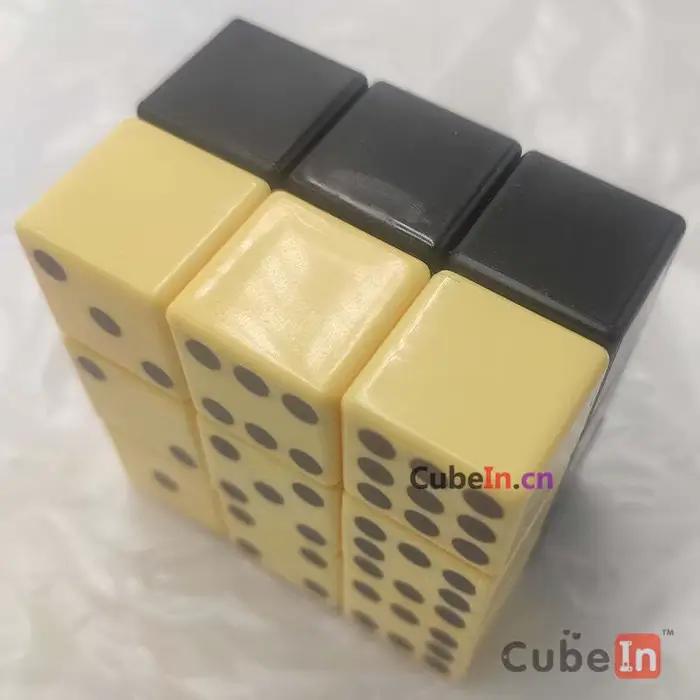 Lanlan 2x3x3 Cube de dés 2x3x3 Cube de dés Mahjong