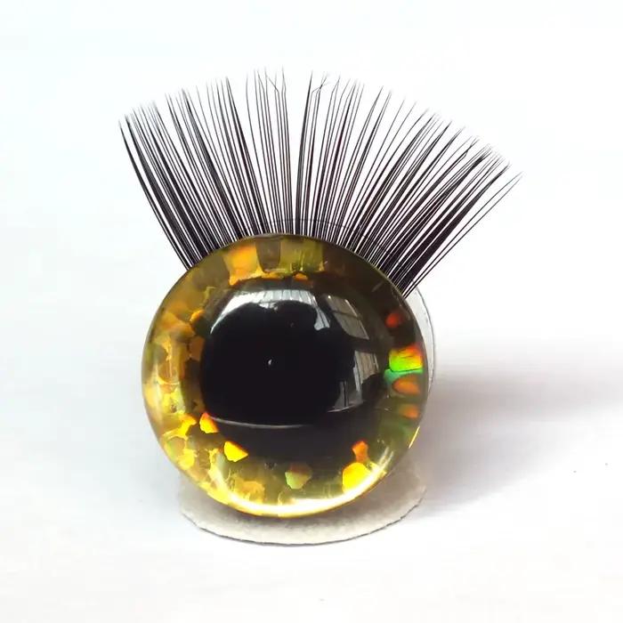 20 pièces jouet yeux avec cils 12-30mm