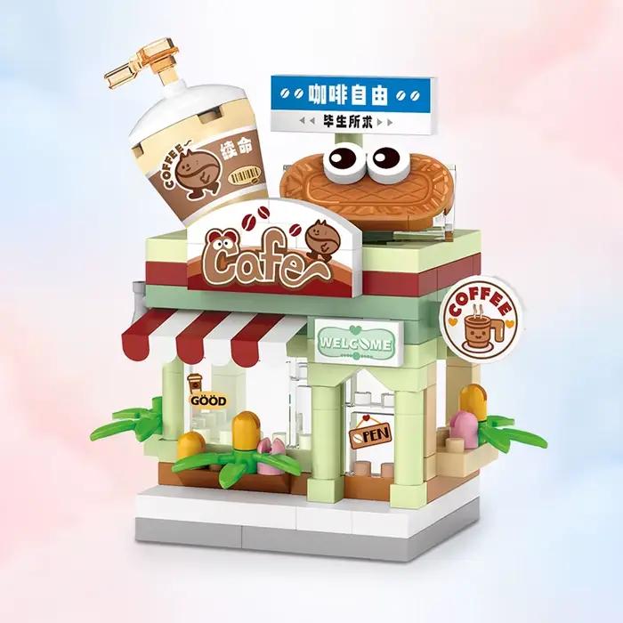 NOUVEAU Kit de Blocs de Construction Modèle de Jouet en Briques : Restaurant