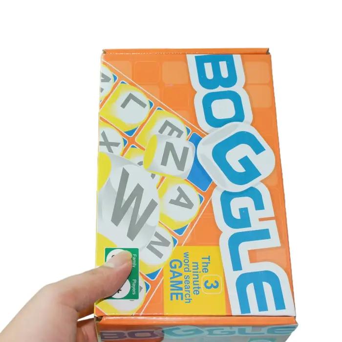 Boggle : le jeu de dés de recherche de mots rapide en 3 minutes