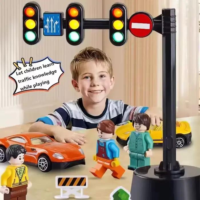 Feu de signalisation éducatif de sécurité