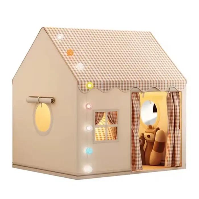 Tente pliante pour enfants château de jeu pour garçons filles décor de chambre de bébé jeux d'interaction intérieur cadeaux pour enfants tentes jouets