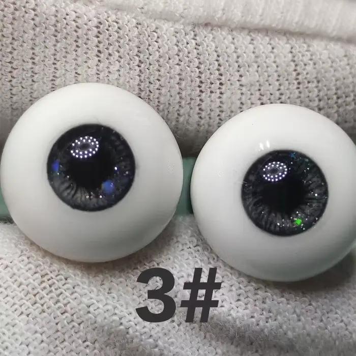 1 paire d'yeux de poupée en résine 10/12/14/16/18mm