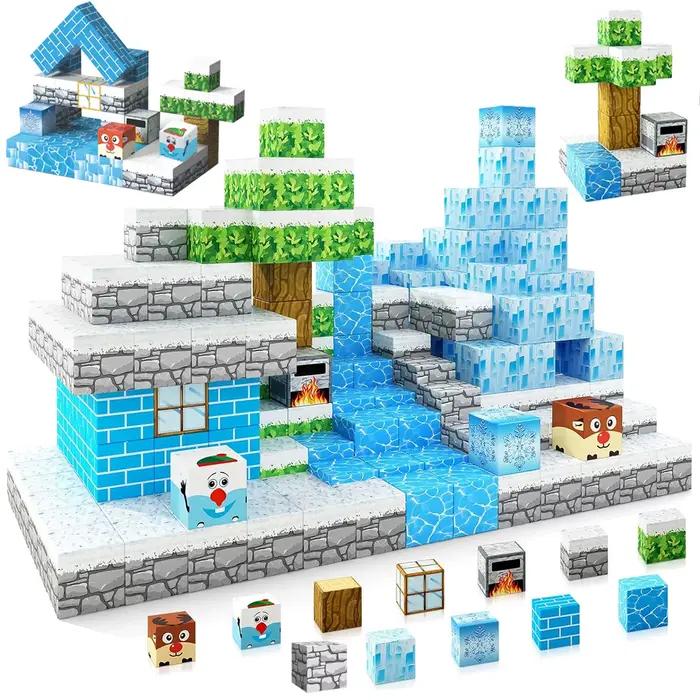 Blocs de construction magnétiques Mine Mine World