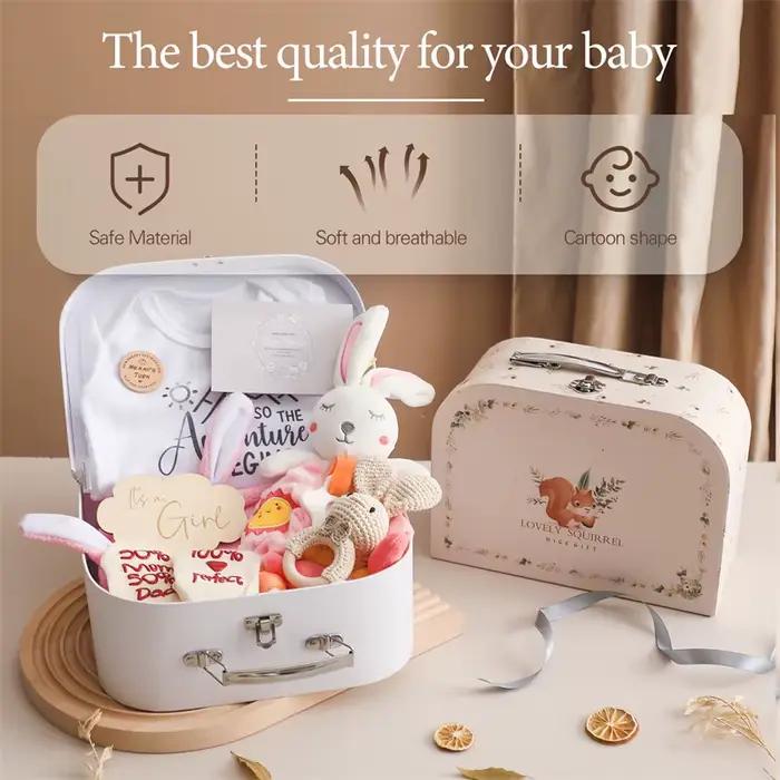 Couverture en coton double face pour bébé