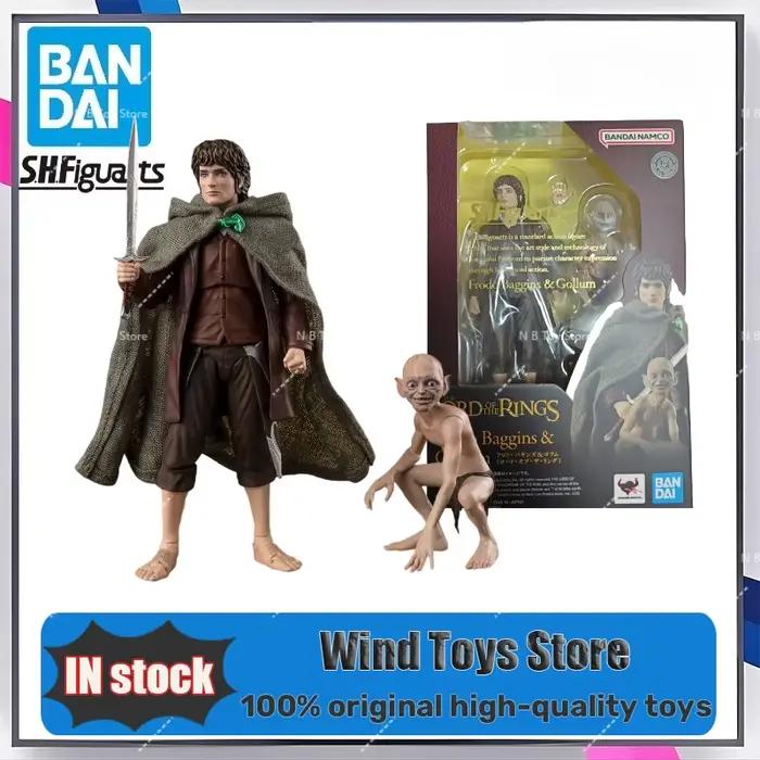En Stock Bandai S.H.Figuarts Aragorn (Seigneur des Anneaux) Frodo Baggins & Gollum