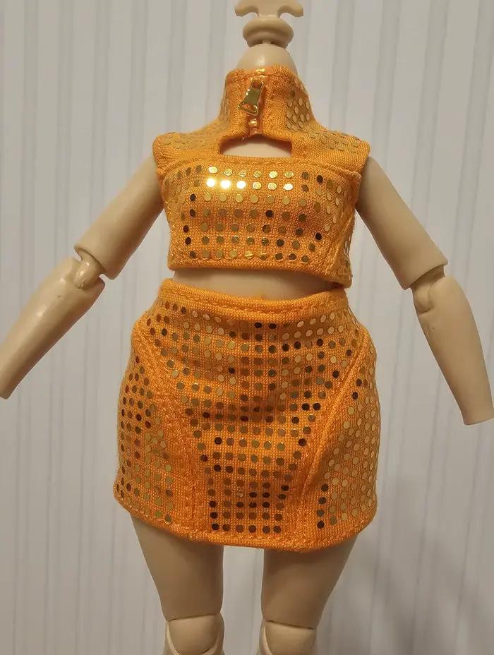 Mode habiller poupée arc-en-ciel grande soeur filles jouet accessoires chaussures pantalons jupe Shorts