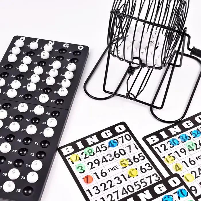 Ensemble de bingo de machine de loterie de 75 balles