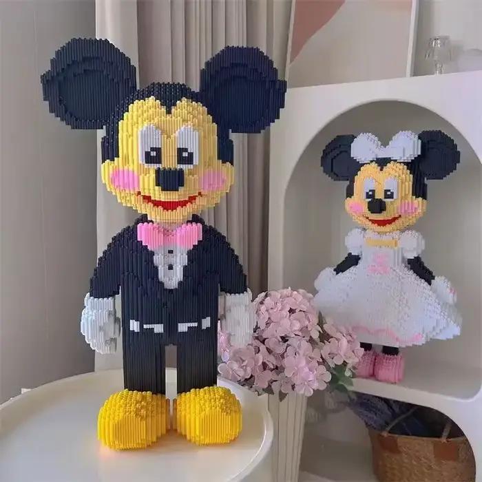 Puzzle de construction Mickey et Minnie