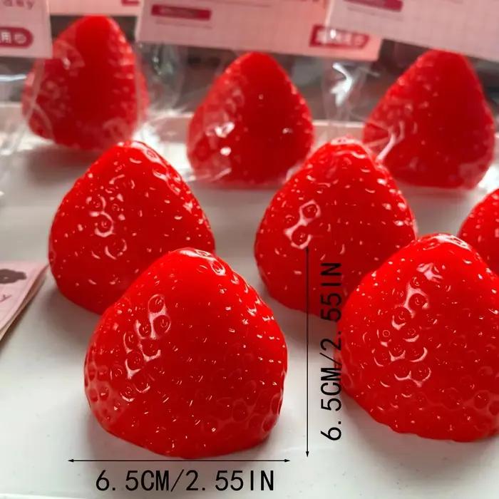 Jouet anti-stress souple Fidget Squishy Fraise Taba
