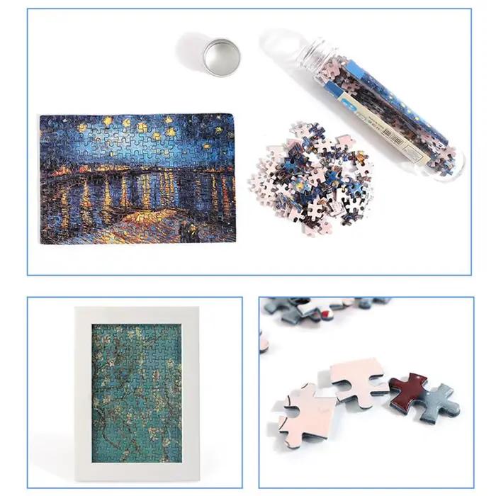 Puzzle en tube à essai de 150 pièces