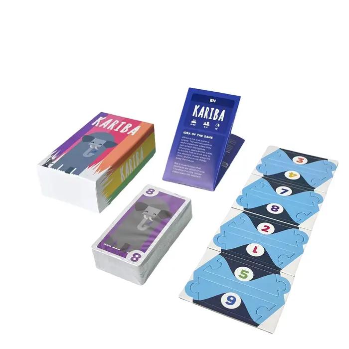 Jeu de société KARIBA : jeu de voyage portable en petite boîte
