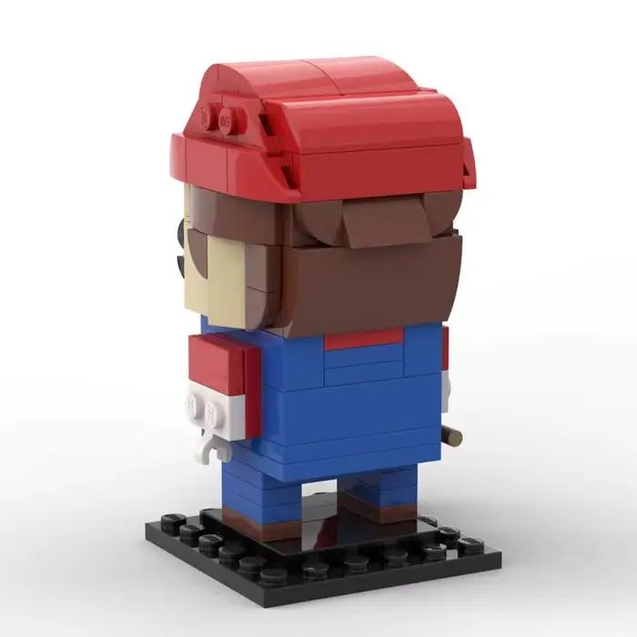 GSBAN Creative Brothers Figurines de jeu Briques Modèles de jeu MOC Blocs de construction Jouets pour cadeaux