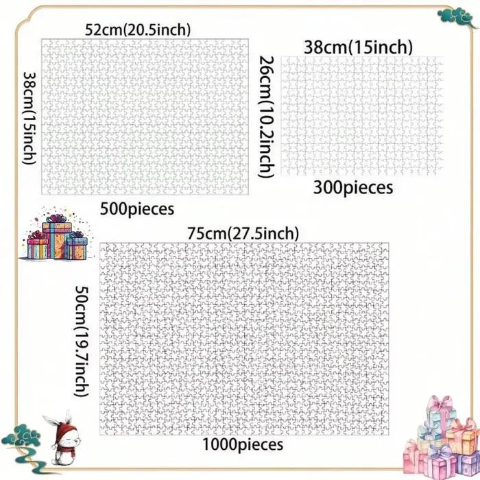 Puzzle pour adultes, Train, livre de forêt, 1000/500/300/120 pièces, Puzzle de paysage, cadeau d'anniversaire, décor de salle de jeu, jouet de divertissement