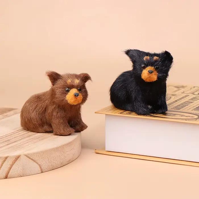 Figurines d'animaux ours brun