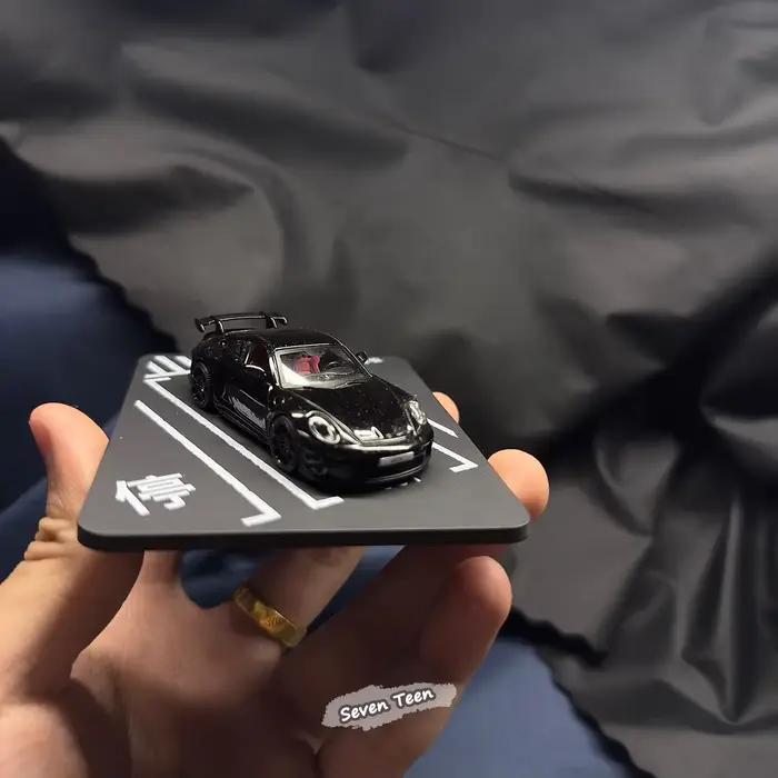 Mini-Scène de Parking 1:64 Hot Wheels, Ornement de Simulation de Stationnement, Présentoir pour la Maison, Miniature, Cadeau pour Homme