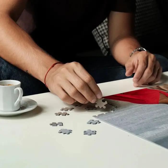 Puzzle Photo Personnalisé Tailles 35 300 500 1000 Pièces Photos Couple Cadeau Unique Occasions Spéciales