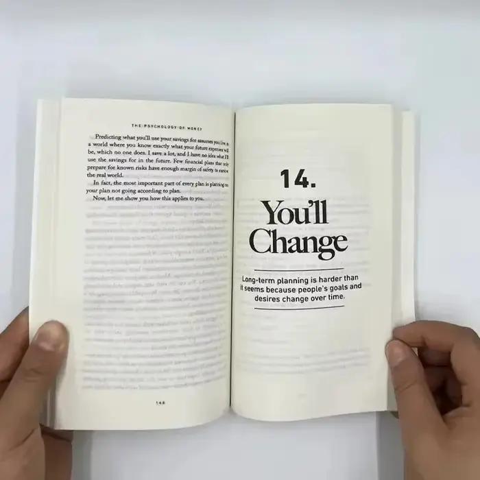 Les livres sur la psychologie de l'argent pour adultes, leçons intemporelles sur la richesse, la cupidité, le bonheur, livres d'affaires..