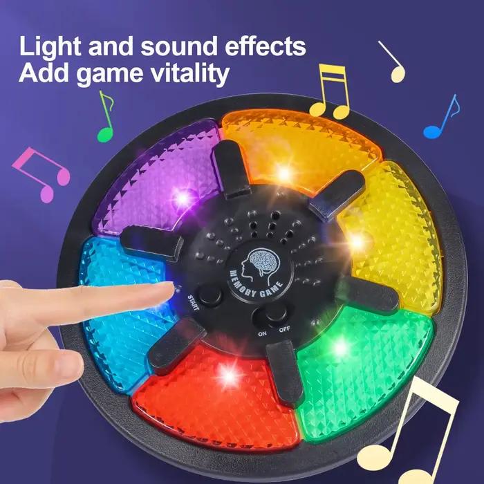 Machine de jeu de mémoire électronique avec lumière et son