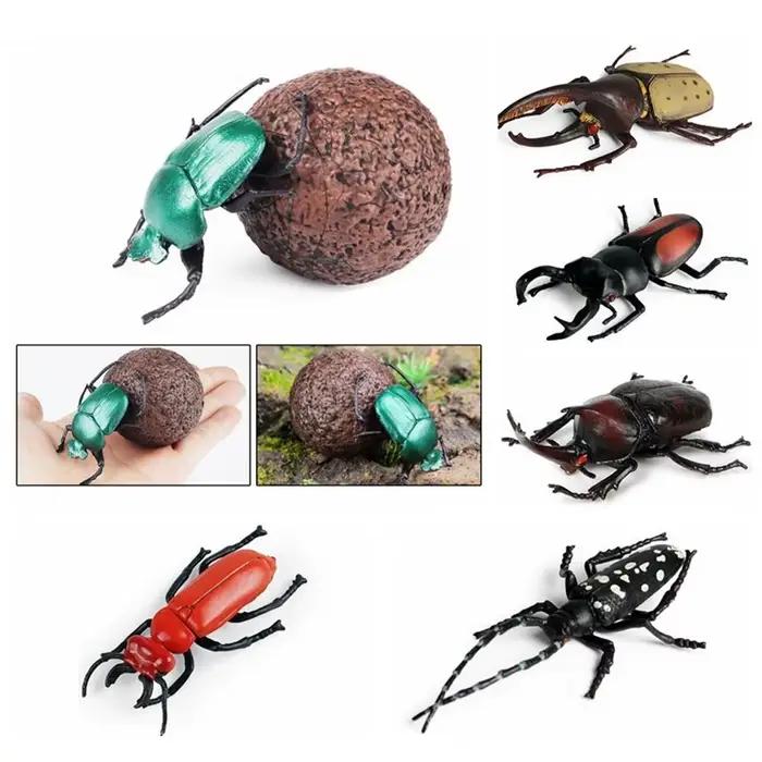 Figurines d'animaux insectes réalistes