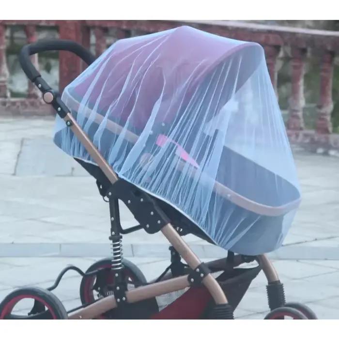 Moustiquaire pour poussette bébé protection contre insectes polyester coton été sécurité confort sorties balades parc vacances naissances cadeaux occasions spéciales