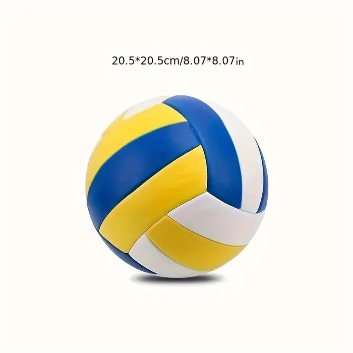 Ballon de volley-ball professionnel d'entraînement pour adolescents débutants, ballon d'entraînement pour intérieur et plage en plein air