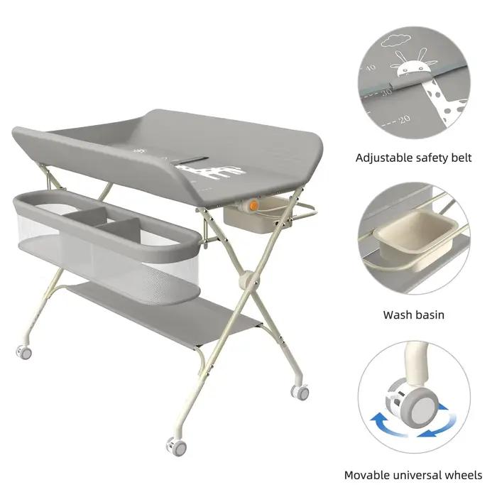 Table à Langer Pliable et Portable