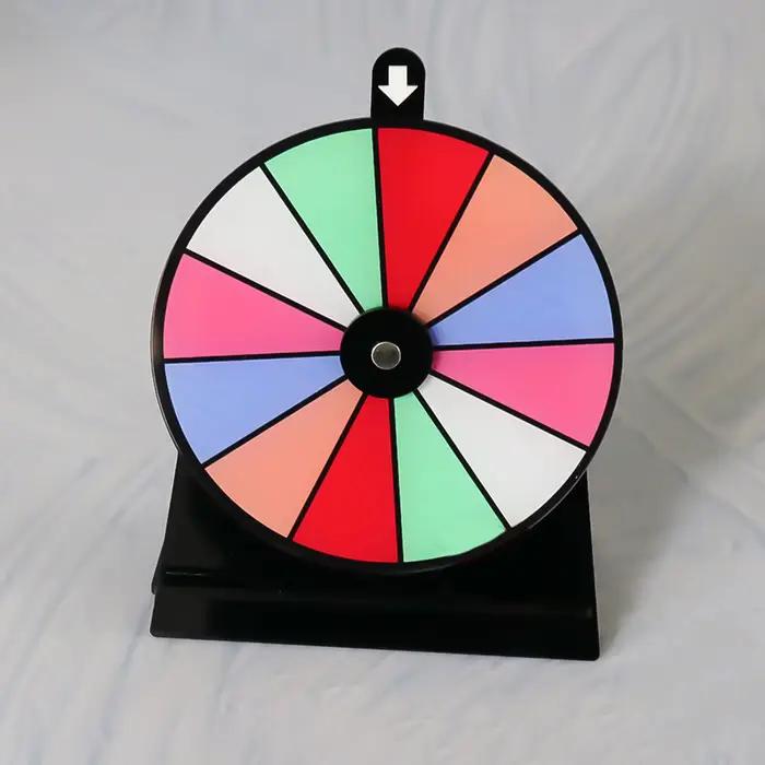 Roue de la fortune avec support
