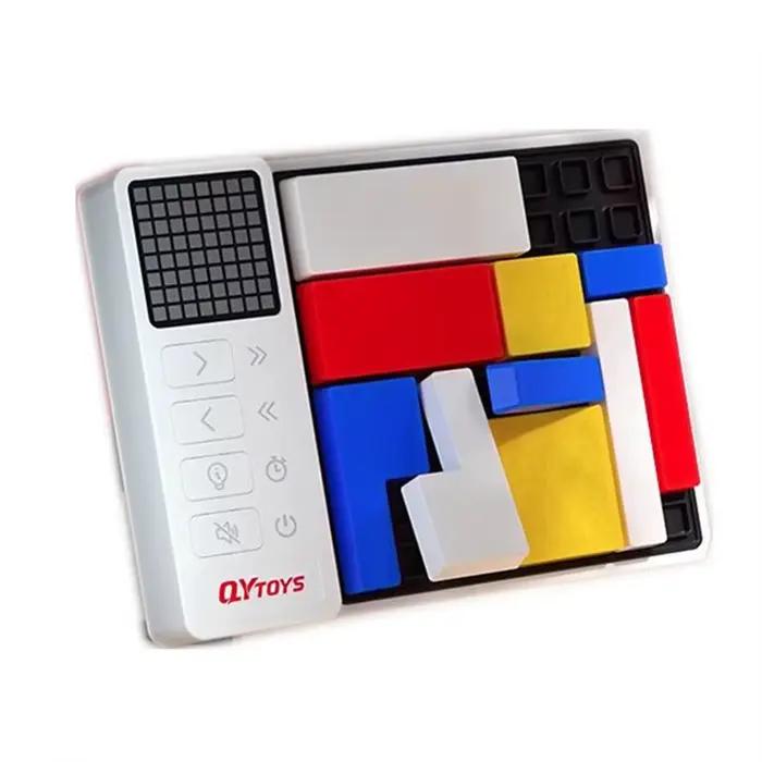 QiYI Smart Klotsk Puzzle logique cerveau Teaser série Huarong route jeu de société début éducatif éclairant jouets enfants cadeau