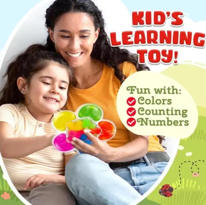 Jouets sensoriels de tri des couleurs de 10ml