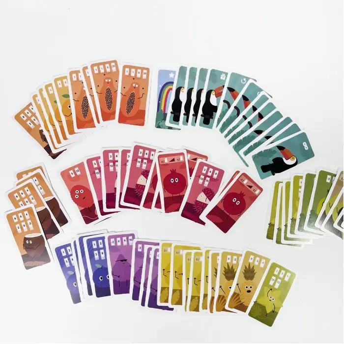 Jeu de cartes TUCANO pour les fêtes en famille et les voyages