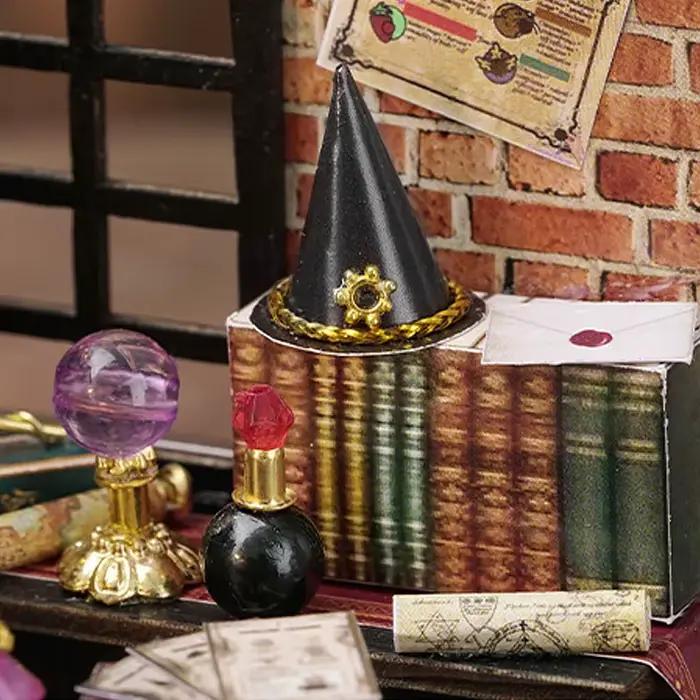 Mini kit de maison de poupée en bois magique