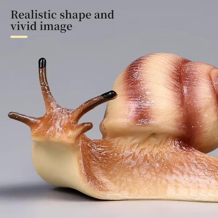 Figurines d'escargots éducatives pour enfants