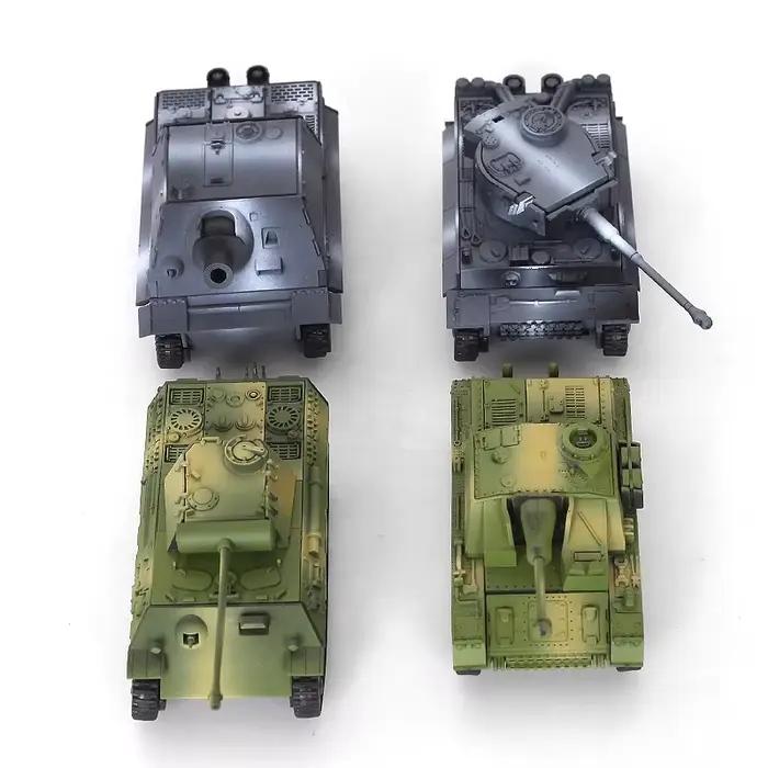 Modèle de blocs de construction de char 4D 1/72