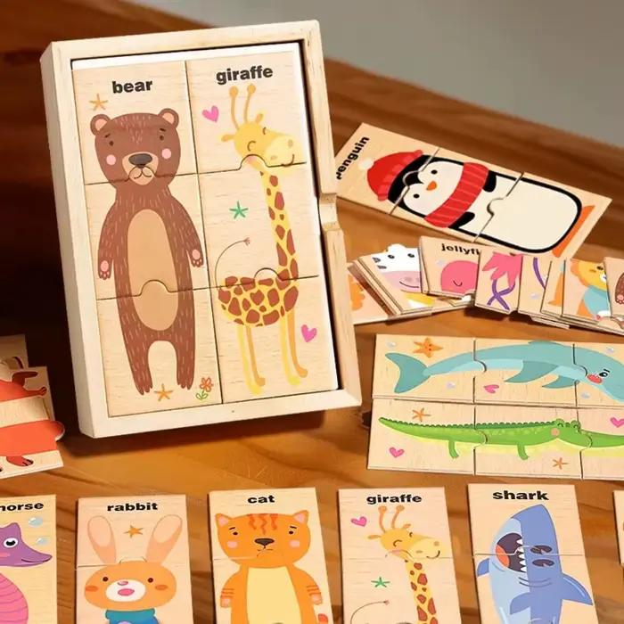 Puzzle en bois pour enfants