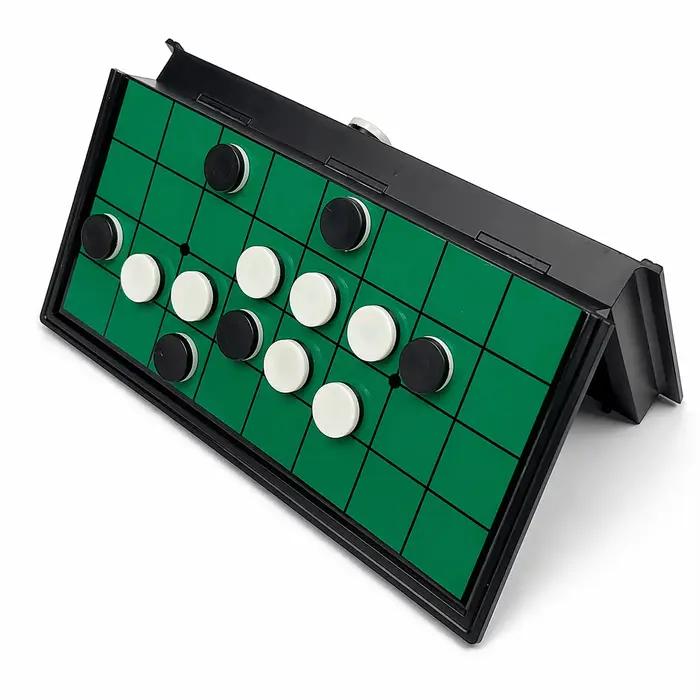 Jeu de société multifonctionnel pliable Échecs et Dames